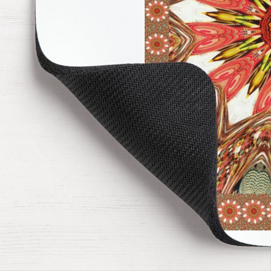 Mooie mooie Aziatische traditionele edgy patroon Muismat (Hoek)