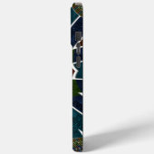 Mooie mooie Azië trendy Sari Abstract patroon Case-Mate iPhone Case (Achterkant / Links)