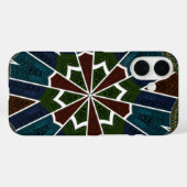 Mooie mooie Azië trendy Sari Abstract patroon Case-Mate iPhone Case (Achterkant (horizontaal))