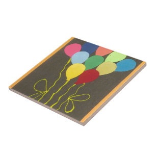 Mooie mooie gelukkige verjaardag: blijf ook gezege tegeltje