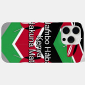 🇰🇪 mooie mooie Keniaanse vlag kubus groet Case-Mate iPhone Case (Achterkant (horizontaal))