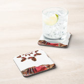 Mooie, mooie kleuren bier onderzetter (Rechterzijde)