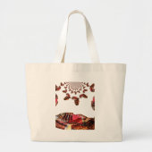 Mooie, mooie kleuren grote tote bag (Voorkant)