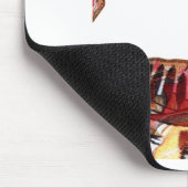 Mooie, mooie kleuren muismat (Hoek)