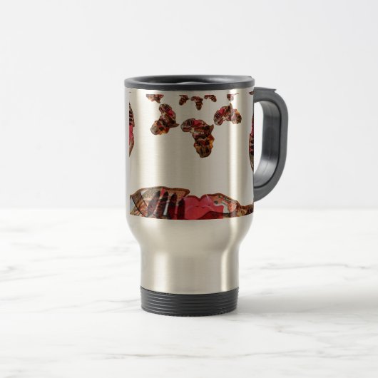 Mooie, mooie kleuren reisbeker (Voorkant rechts)