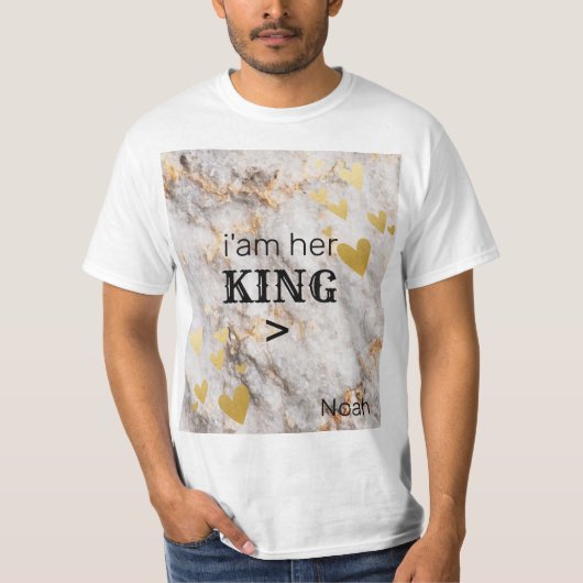Mooie, mooie KONINGKEEN T-Shirt (Voorkant)