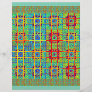 Mooie Mooie Mayan etnische Print vector ontwerp