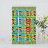 Mooie Mooie Mayan etnische Print vector ontwerp Briefpapier (Staand voorkant)