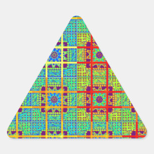 Mooie Mooie Mayan etnische Print vector ontwerp Sticker