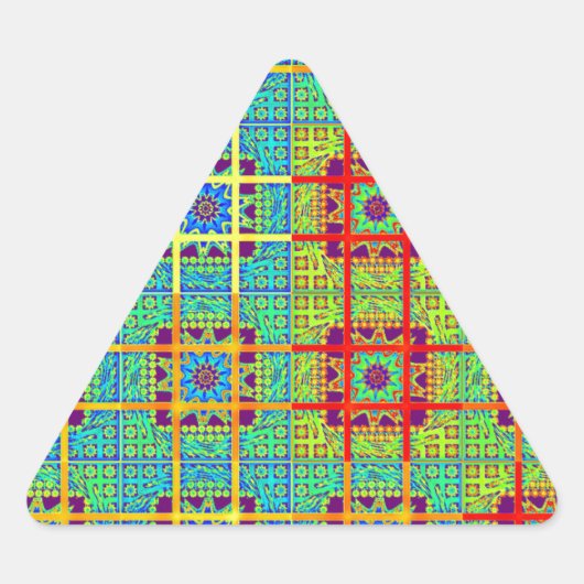 Mooie Mooie Mayan etnische Print vector ontwerp Sticker (Voorkant)