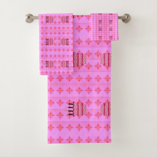 Mooie Mooie Mooie Kleur Gelukkige Verjaardag meisj Bad Handdoek (Insitu)