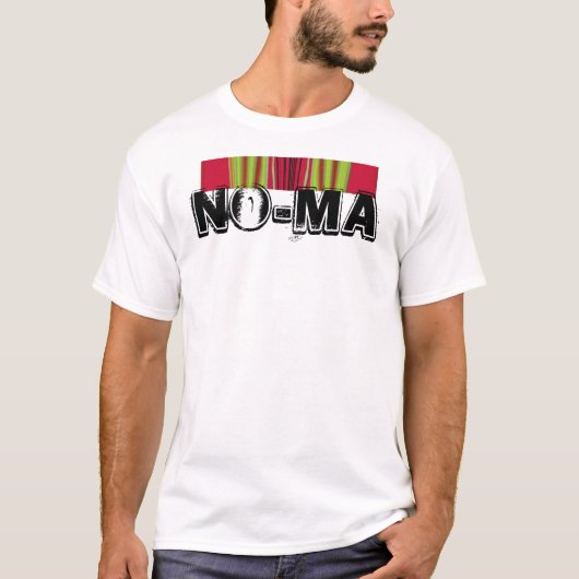 Mooie mooie rode en gele Afrikaanse stammenkunst T-shirt (Voorkant)