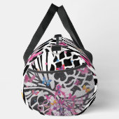 Mooie mooie witte & zwarte elegante vlinders plunjezak (Rechts)