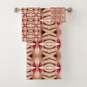 Mooie mooie XOXO tekst l print vector design Bad Handdoek (Insitu)