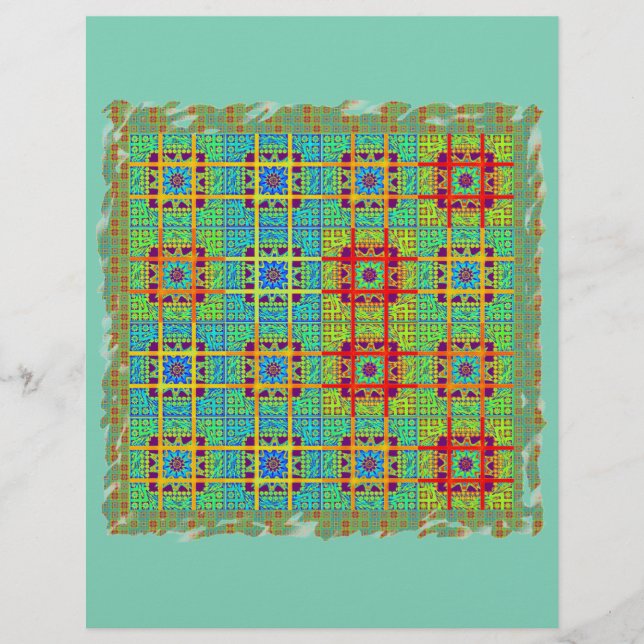 Mooie mooie Zuid-Afrikaanse Tribal Print vector (Voorkant)