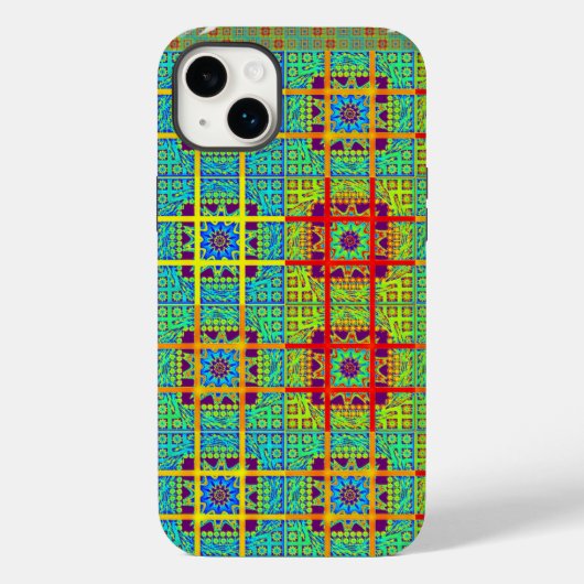 Mooie mooie Zuid-Afrikaanse Tribal Print vector Case-Mate iPhone Case (Achterkant)