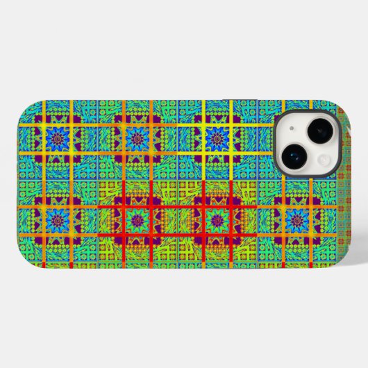 Mooie mooie Zuid-Afrikaanse Tribal Print vector Case-Mate iPhone Case (Achterkant (horizontaal))