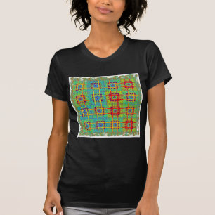 Mooie mooie Zuid-Afrikaanse Tribal Print vector T-shirt