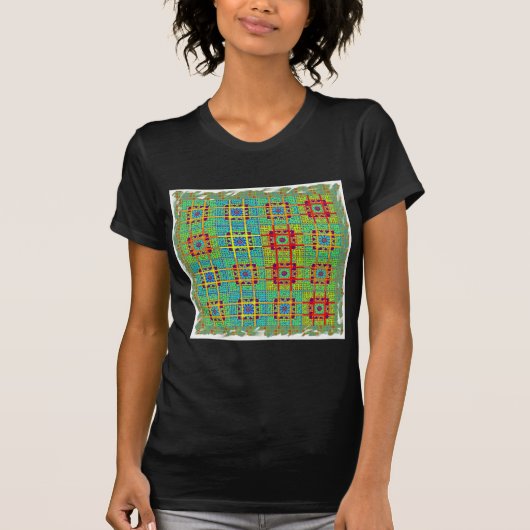 Mooie mooie Zuid-Afrikaanse Tribal Print vector T-shirt (Voorkant)