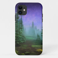 Mooie Moonlight Wilderness Scene