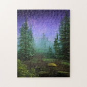 Mooie Moonlight Wilderness Scene Legpuzzel (Verticaal)