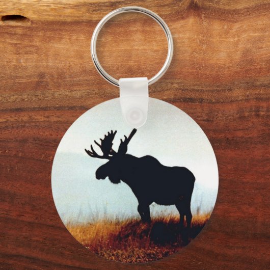 Mooie Moose Sleutelhanger (Voorkant)
