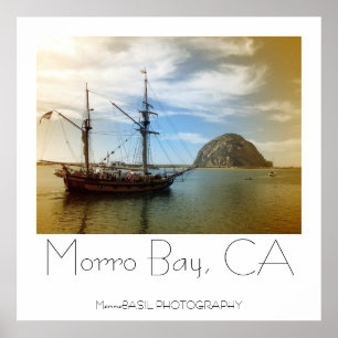 Mooie Morro Bay-Poster! Poster