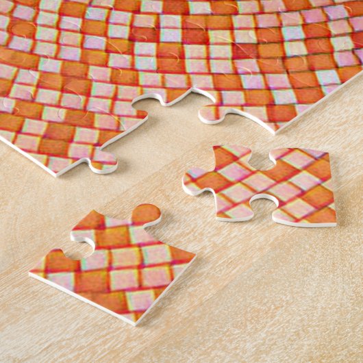 Mooie Mosaic Puzzle Legpuzzel (Zijkant)