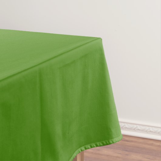 Mooie mosgroene tafelkleed (Voorbeeld)