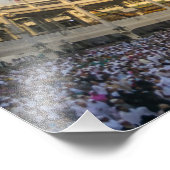 Mooie moskee Mekka Islamitische KaAba Gift Foto Afdruk (Hoek)