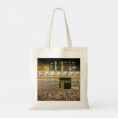 Mooie moskee Mekka Islamitische KaAba Gift Tote Bag (Achterkant)