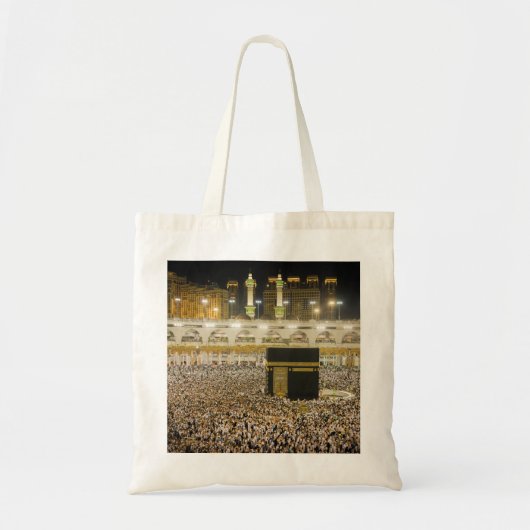 Mooie moskee Mekka Islamitische KaAba Gift Tote Bag (Voorkant)