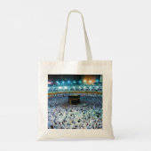 Mooie moskee Mekka Islamitische KaAba Gift Tote Bag (Achterkant)