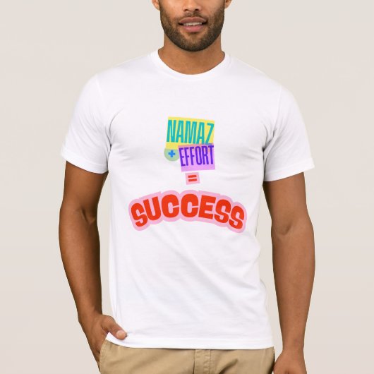 Mooie moslim ontwerp t-shirt (Voorkant)