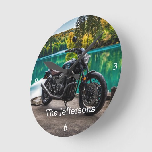 Mooie Motorfiets bij Meer Ronde Klok (Hoek)