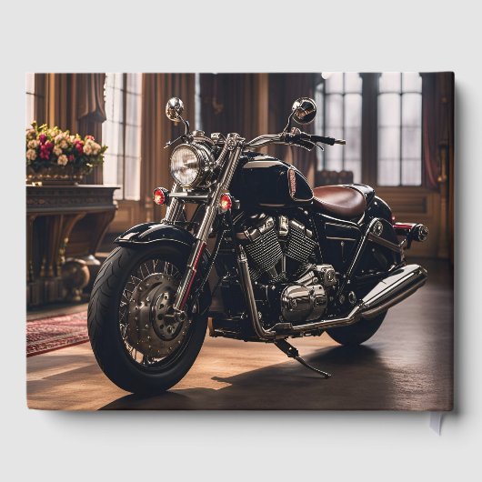 Mooie Motorfiets Viering van het Leven Gastenboek (Achterkant)