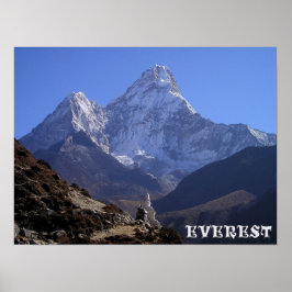 Mooie Mount Everest - Snowy Himalayas Poster