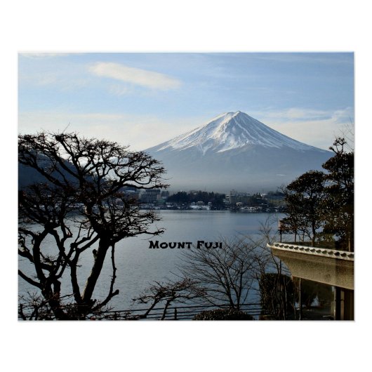 Mooie Mount Fuji Perfect Poster (Voorkant)
