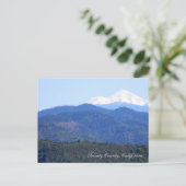 Mooie Mount Shasta... Briefkaart (Staand voorkant)