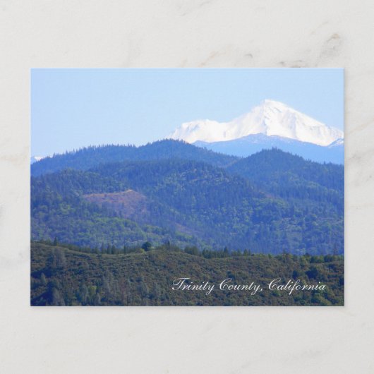 Mooie Mount Shasta... Briefkaart (Voorkant)