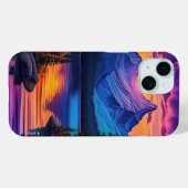 Mooie Mountain Sunset Lake Natuur Schilderachtig Case-Mate iPhone Case (Achterkant (horizontaal))