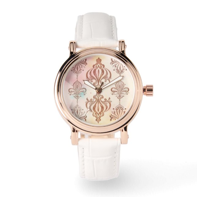 Mooie Mozaïek Design Art, Vrouwen eWatch Horloge (Voorkant)