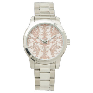 Mooie Mozaïek Roze Goud, Dames eWatch Horloge
