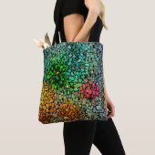 Mooie mozaïek tote bag (Dichtbij)