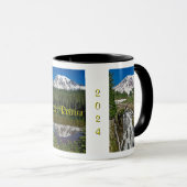 Mooie Mt. Rainier, staat Washington, Souvenir Mok (Voorkant rechts)