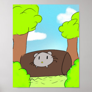 Mooie muisposter poster