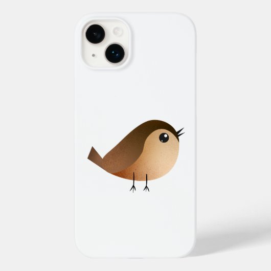Mooie Mus Vogel Cartoon Case-Mate iPhone Case (Achterkant)