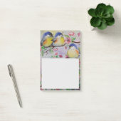 Mooie mussen kleverige notities kleine vogels post-it® notes (Kantoor)