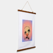 Mooie muur Poster Hangend Wandkleed (Gebogen)