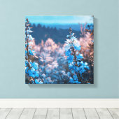 Mooie muurbekleding canvas afdruk (Insitu (Houten vloer))